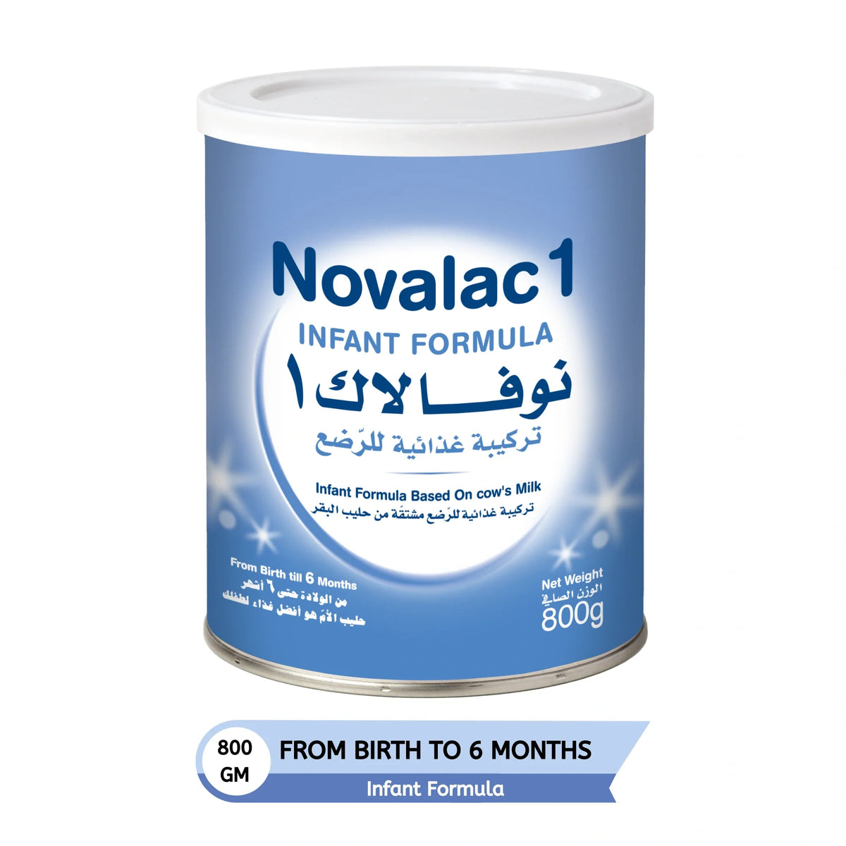 Novalac 1 Infant Milk Formula, 0-6 Months, 800g