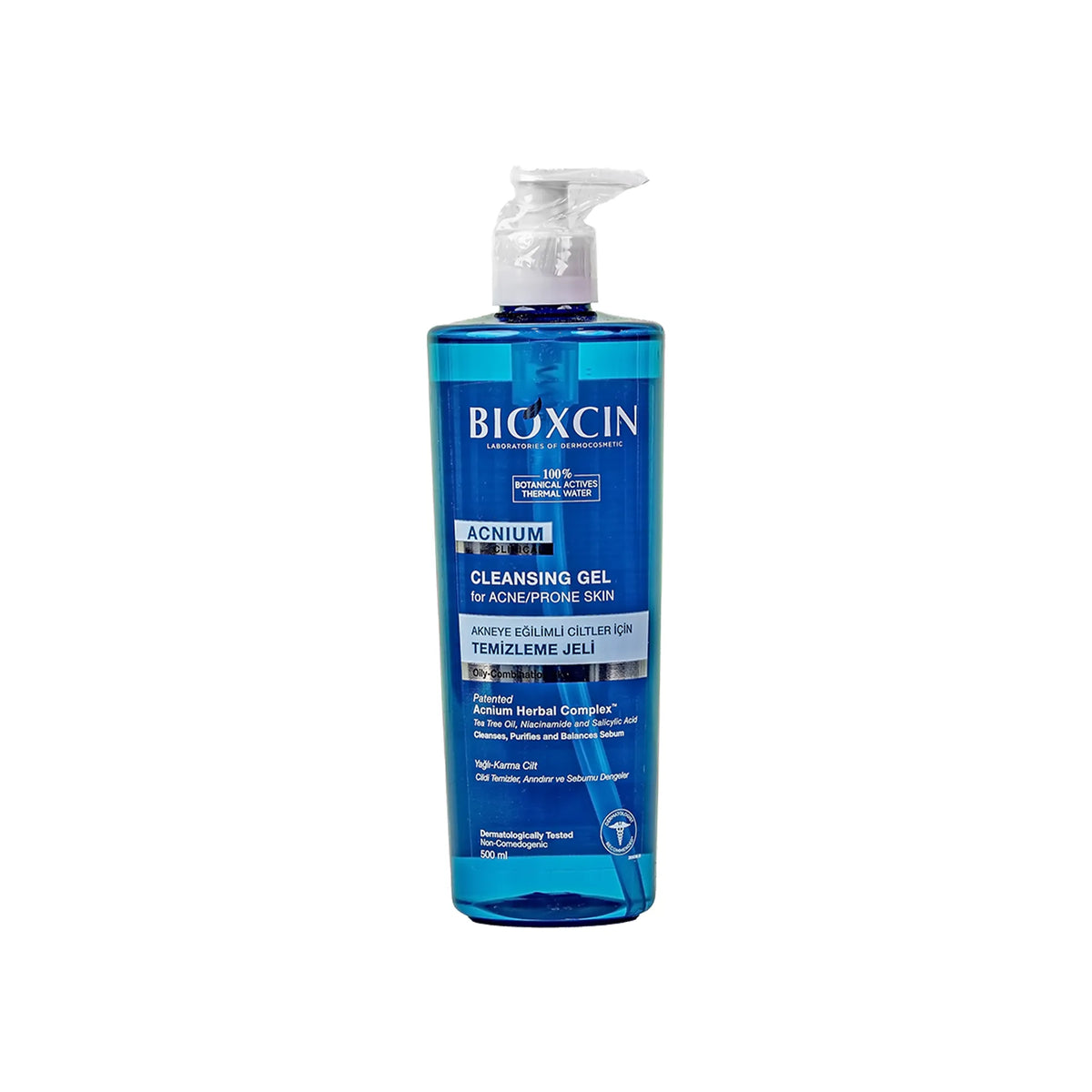 BIOXCIN Acnium Cleansing Gel For Oily Combination Skin 500ml