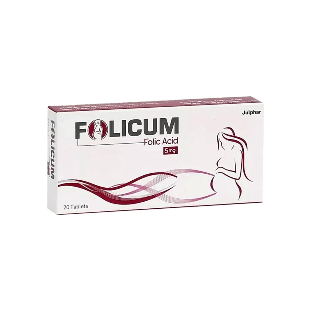 Folicum  5 Mg 20 tablets