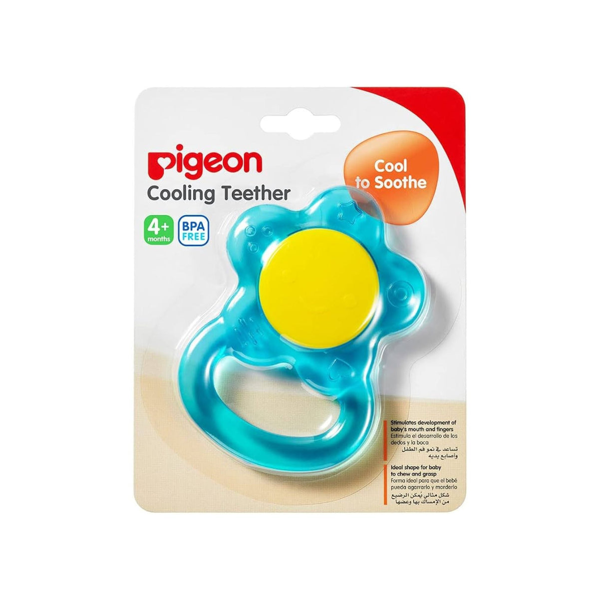 Pigeon Flower Cooling Teether +4 Months 1 Pcs