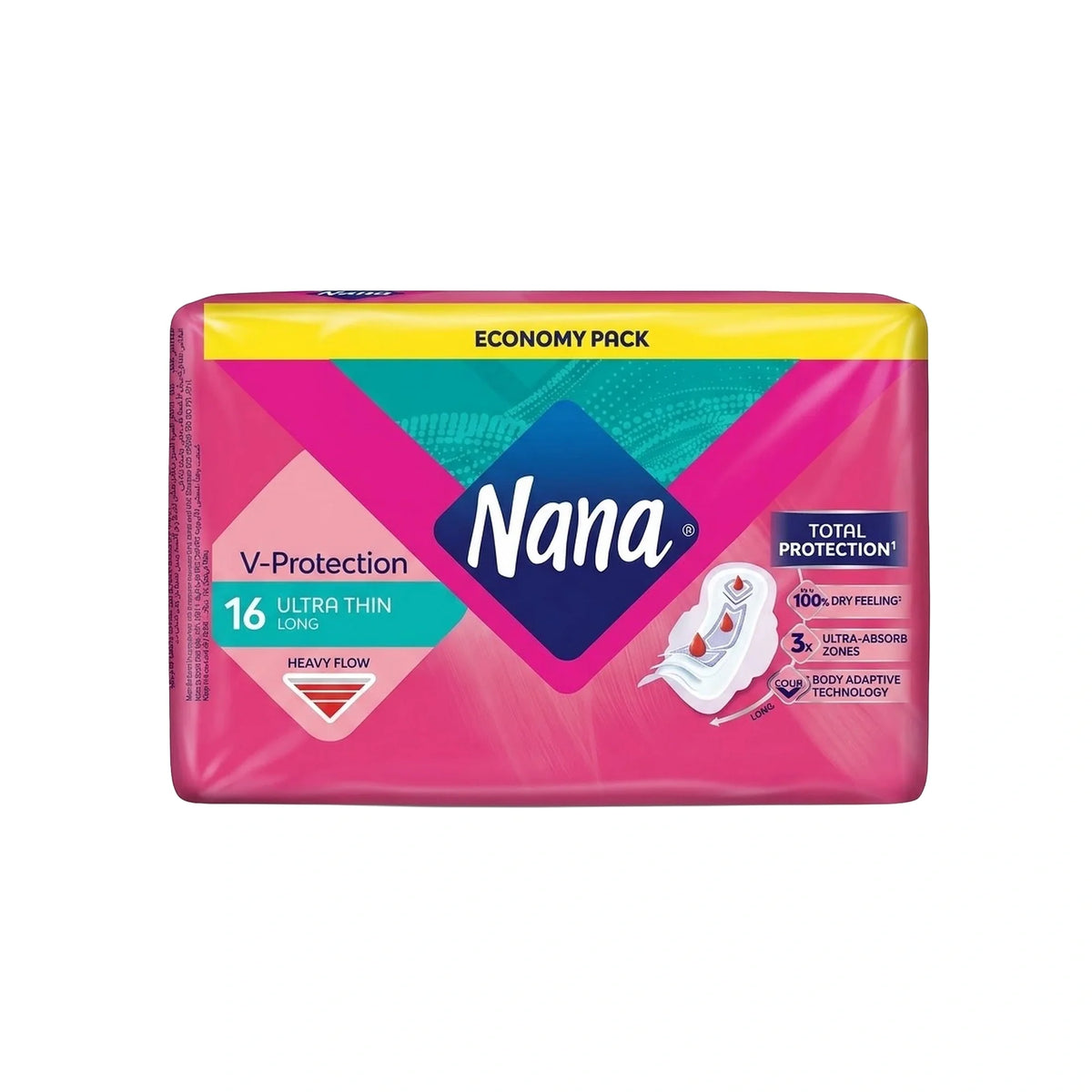 Nana Ultra Thin Long Economy Pack 16 Pcs
