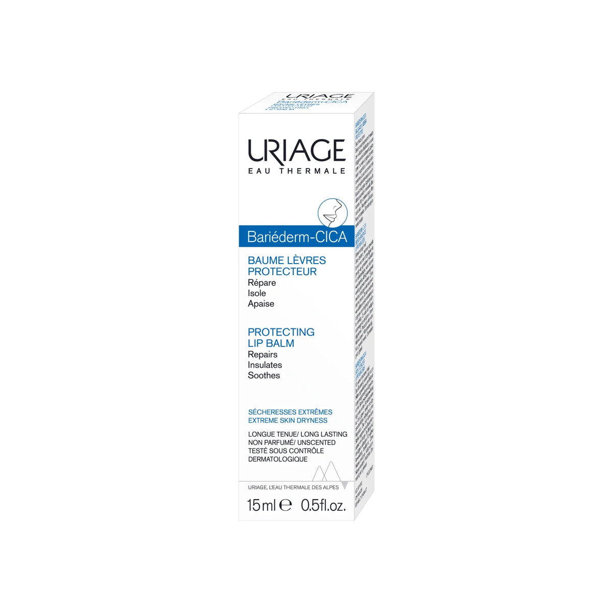 Uriage Bariederm Cica Protecting Lip Balm 15 ml