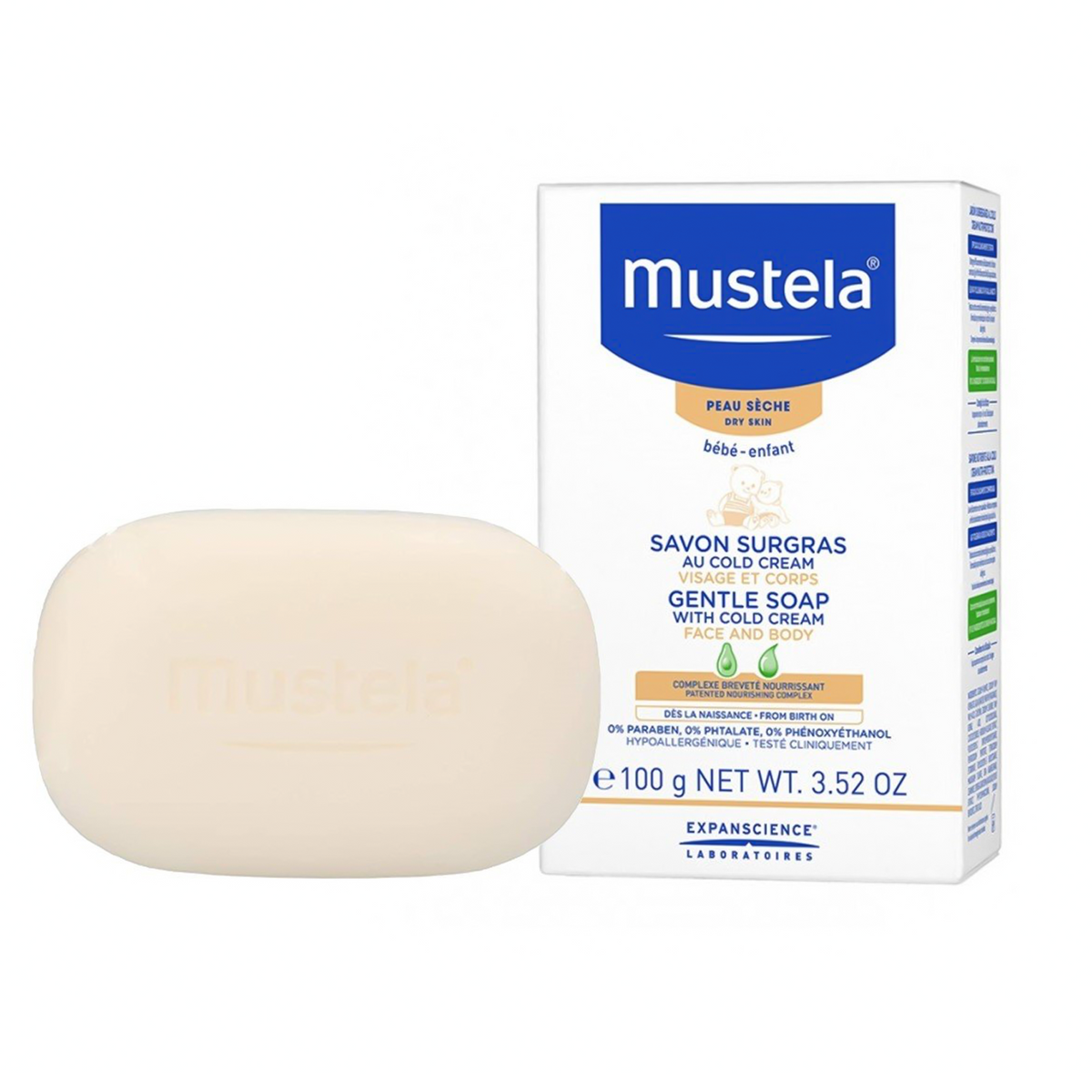 Mustela Soap With Cold Cream 100g