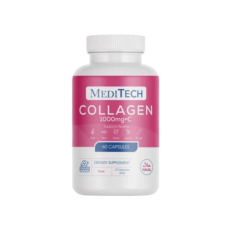 Meditech Collagen 1000Mg+C 60 Capsules