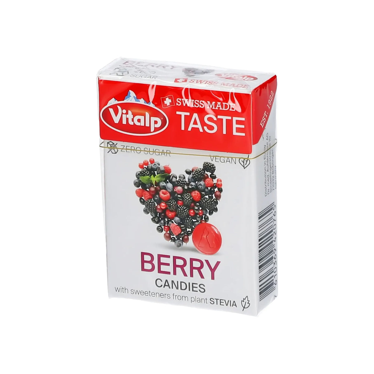 Vitalp Taste Sugar Free Berry Candies 25g 7602