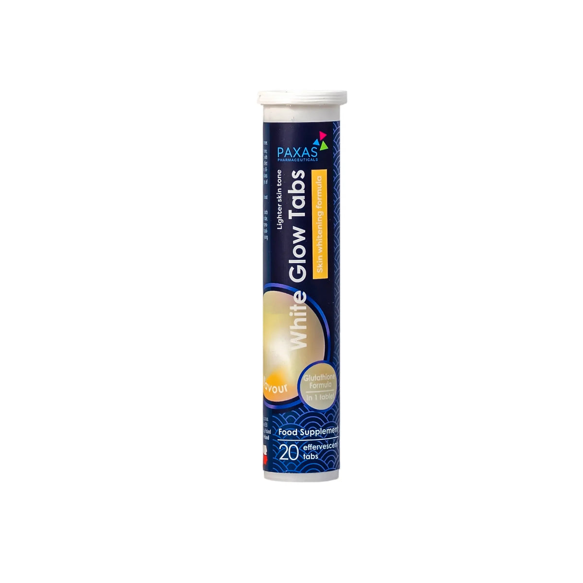 Paxas White Glow 20 Effervescents Tablets