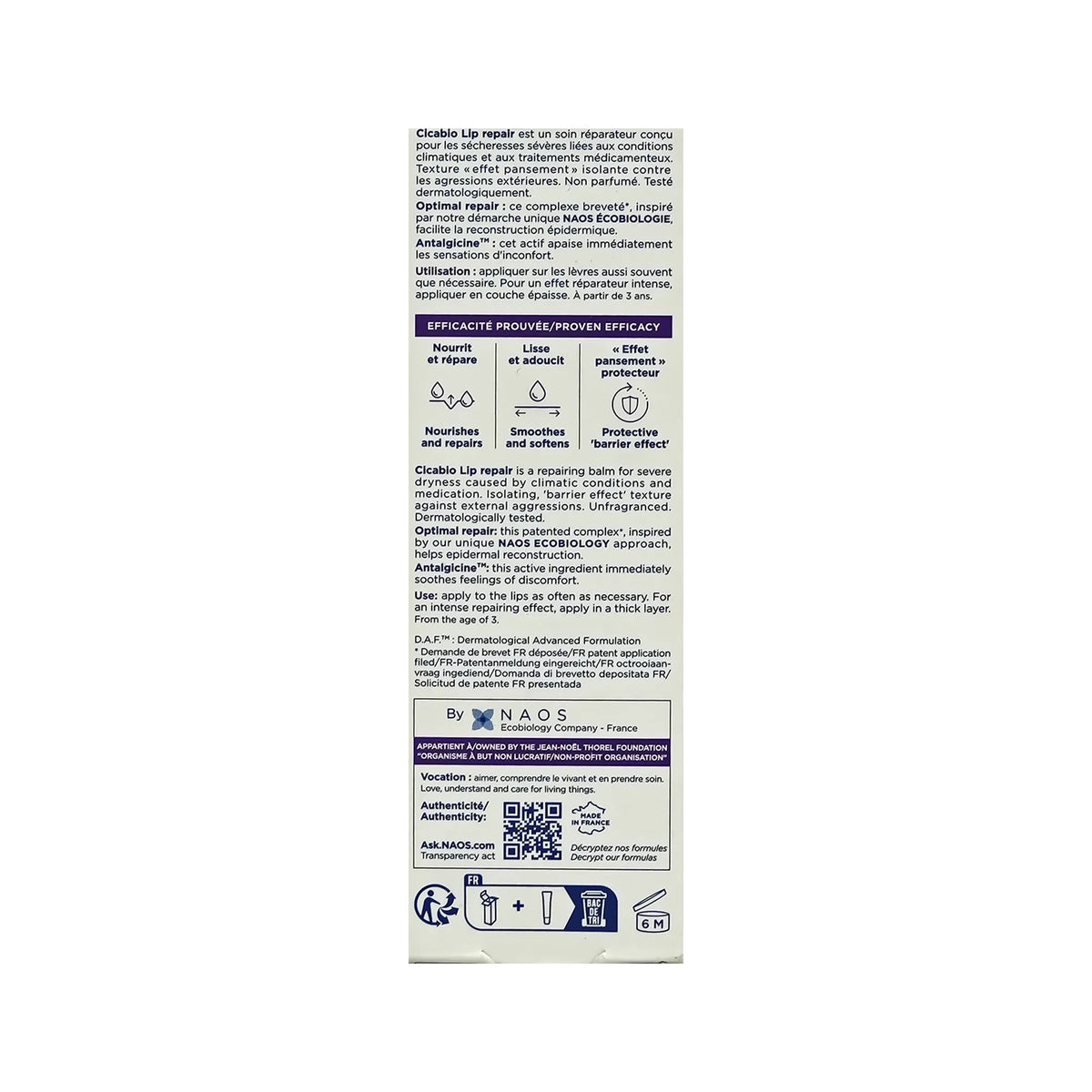 Bioderma Cicabio Lip Repair 10 ml