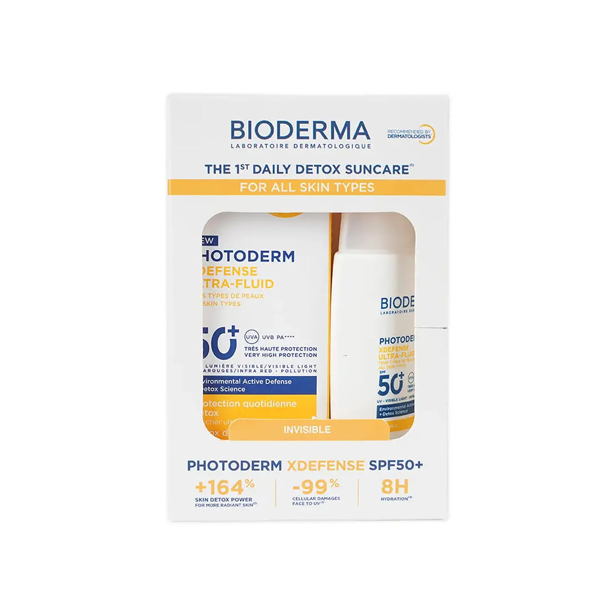 Bioderma Photoderm Xdefense Ultrafluid Spf50+ Invisible 40Ml Offer 1+1 Free