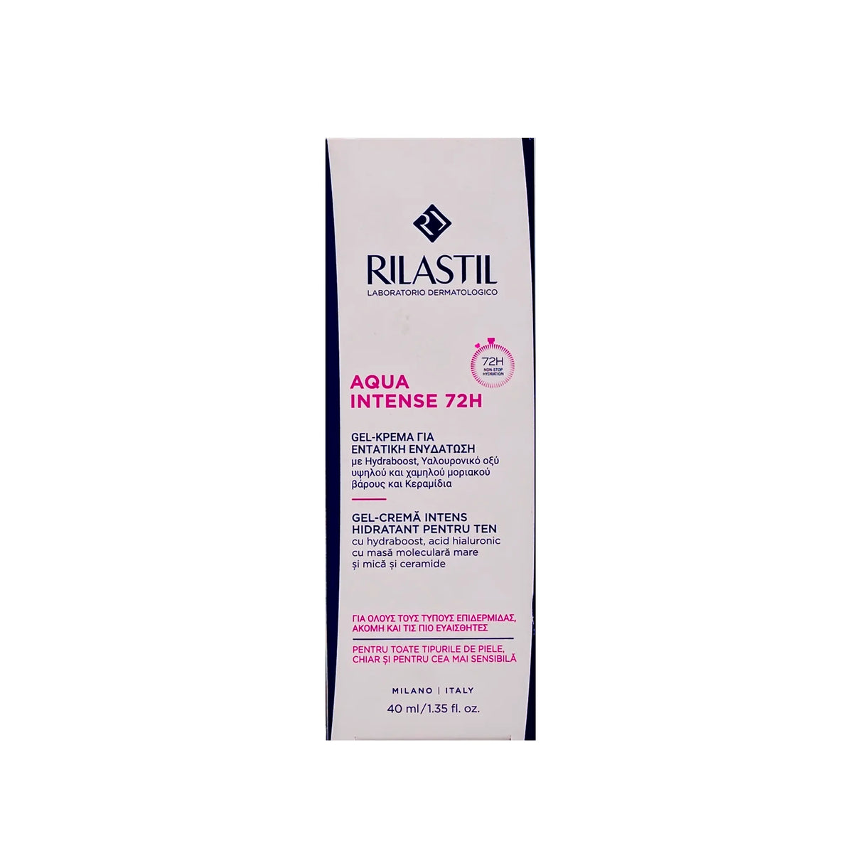 Rilastil Aqua Intense 72H Gel Cream - 40ml