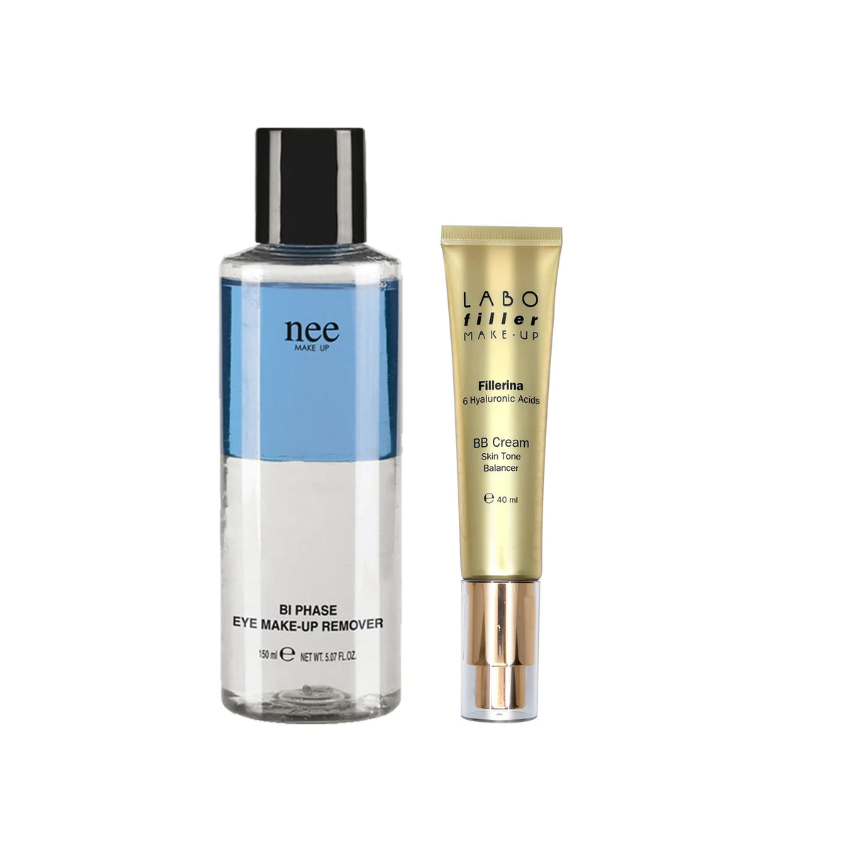 Fillerina BB Cream + Nee Makeup Remover Set