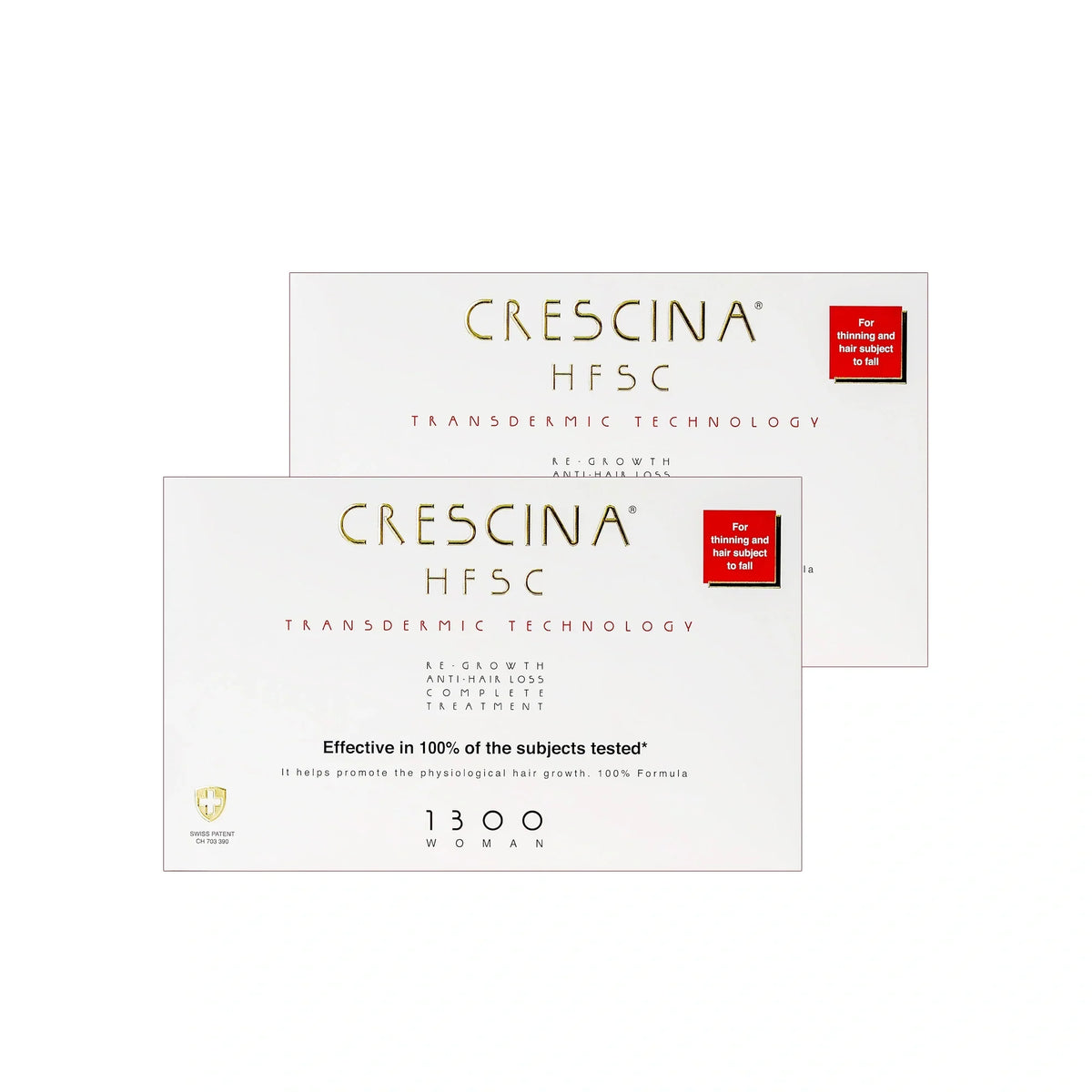 Crescina Transdermic Hair Loss Treatment Set for Women