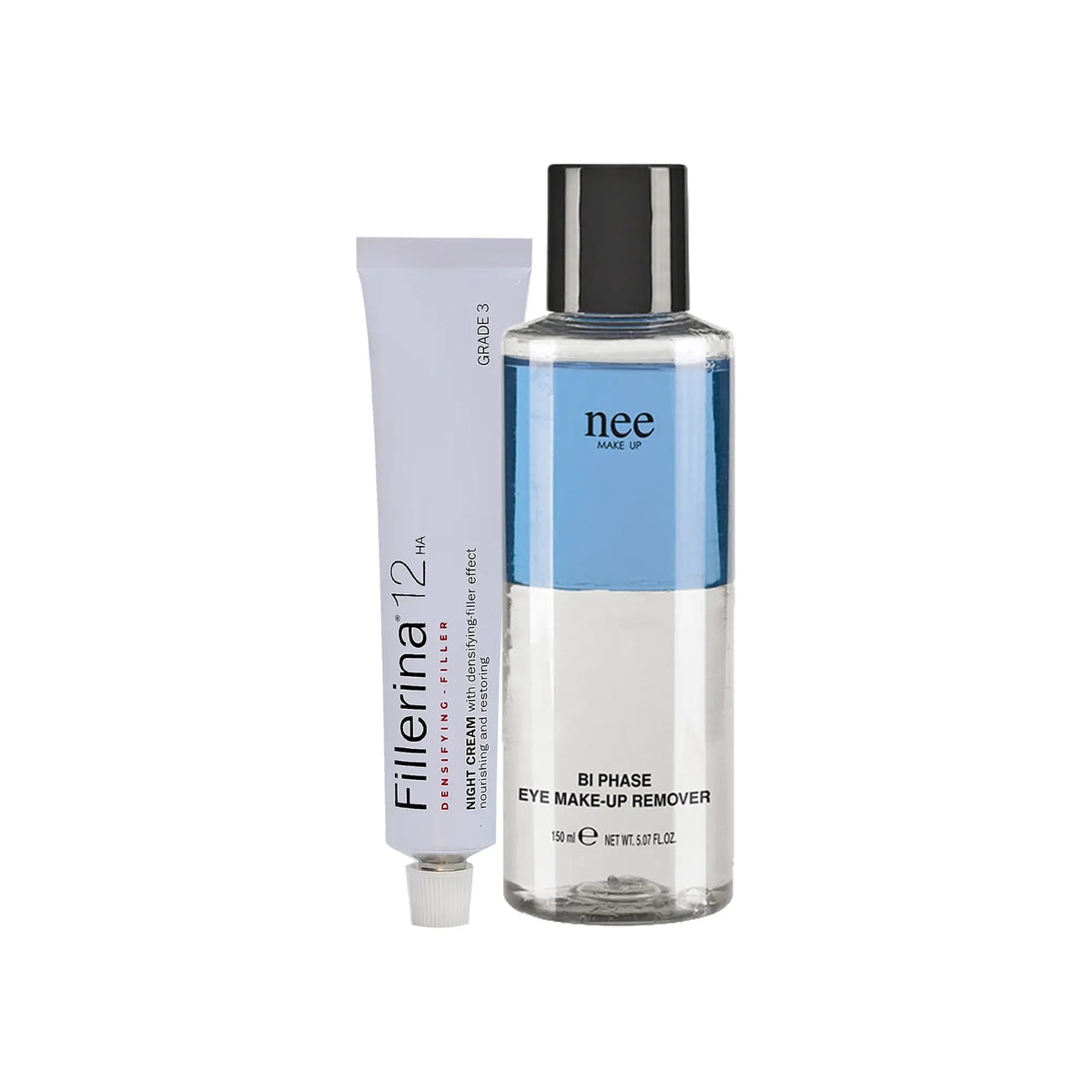 Fillerina 12 Densifying Night Cream Grade 3 & NEE Eye Remover