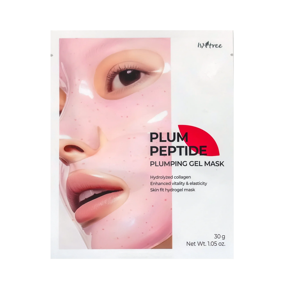 ISNTREE PLUM PEPTIDE PLUMPING GEL MASK 30g*1ea