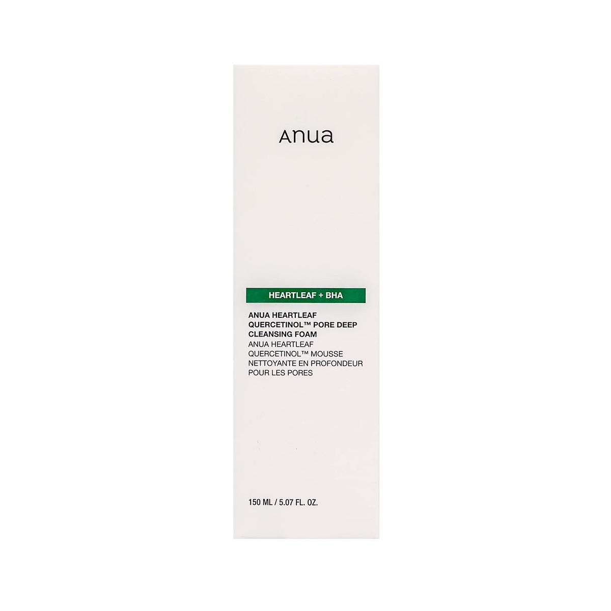 ANUA Heartleaf Quercetinol Pore Deep Cleansing Foam 150ml