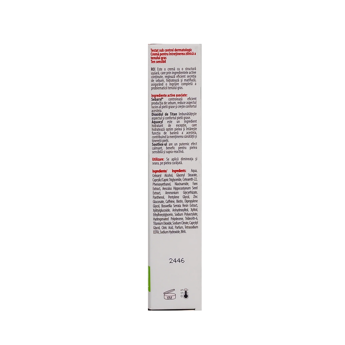 Gerovital H3 Derma Mattifying Moisturizing Emulsion Cream 50Ml