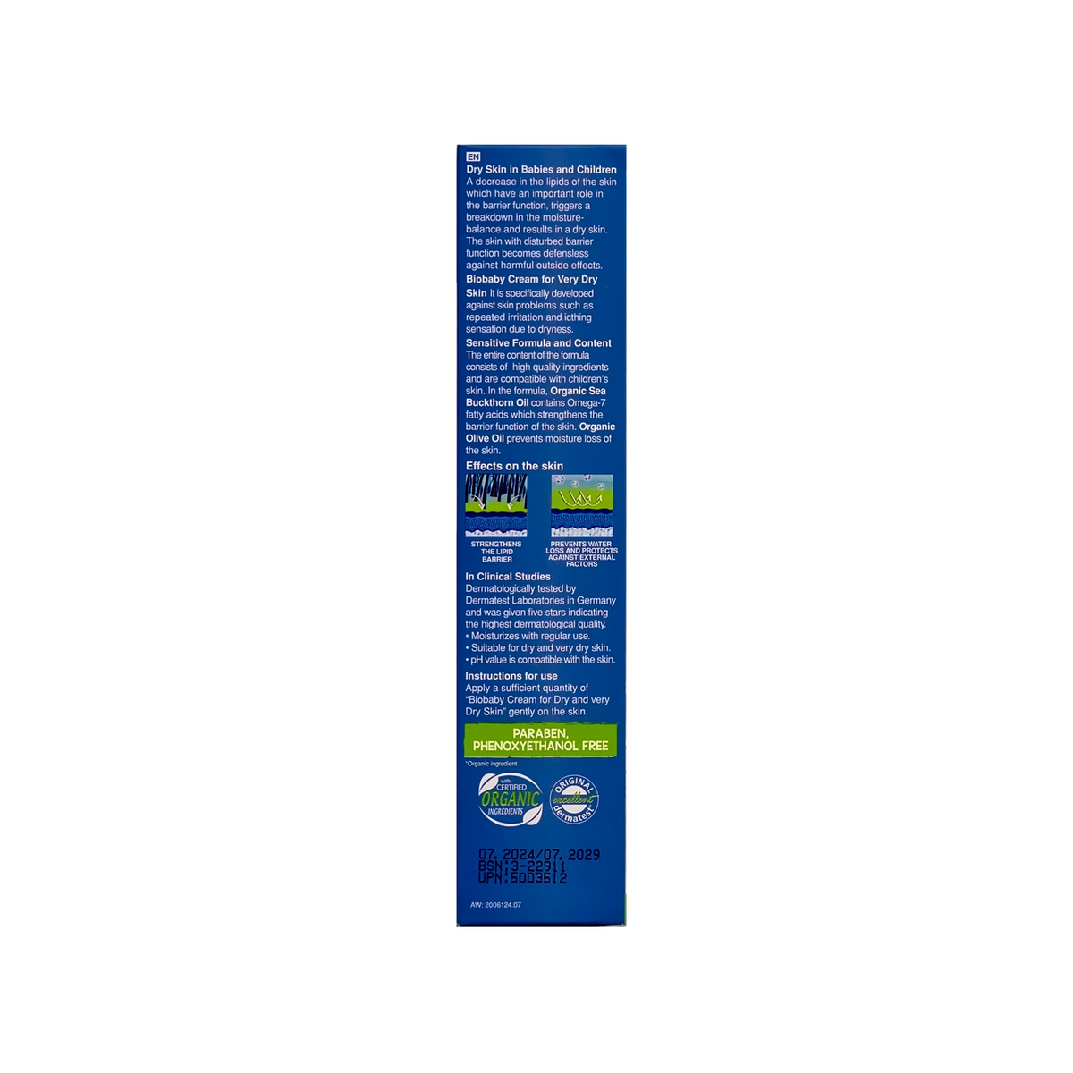 Biobaby Atocare Cream For Very Dry Skin Ultra-Sensitive 100Ml