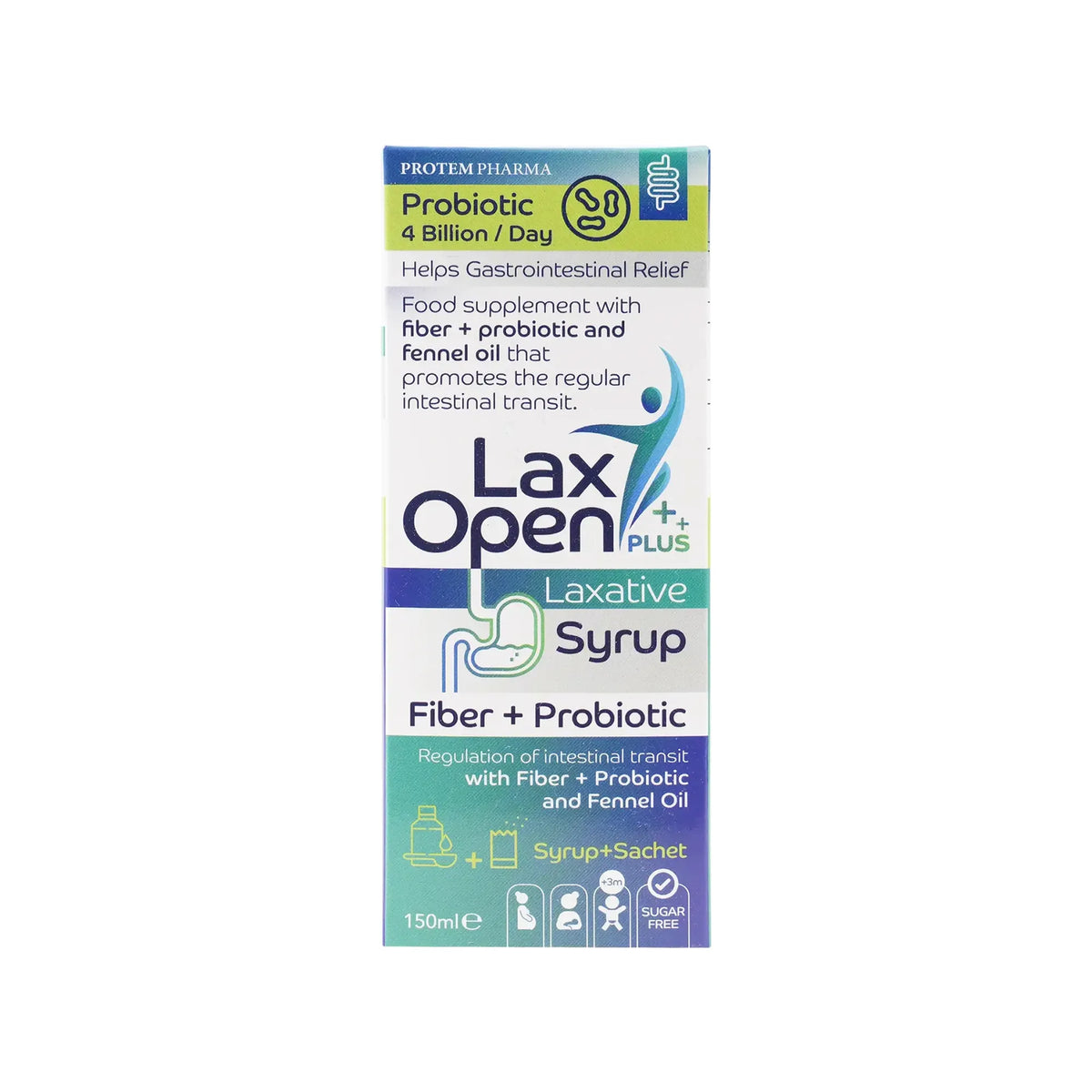 Laxopen Plus Syrup 150 ml