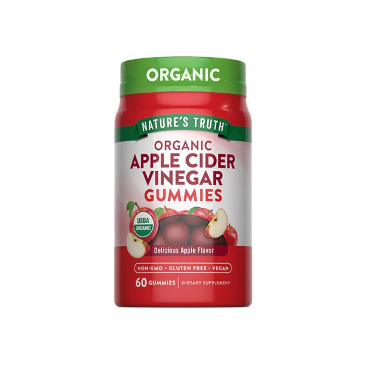 Nature's Truth Apple Cider Vinegar Gummies 60 Pcs