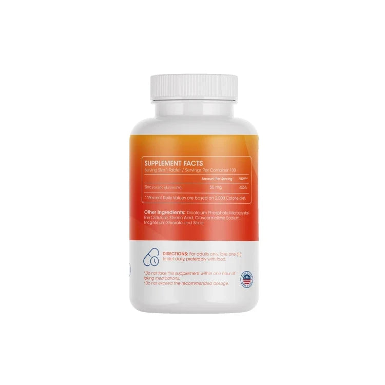 Meditech Zinc 50Mg 100 Tablets