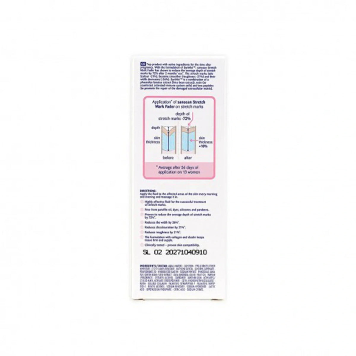 Sanosan Mama Stretch Mark Fader 75Ml