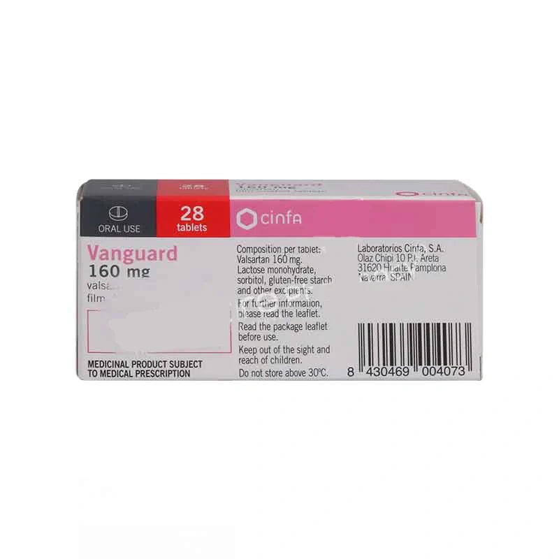 Vanguard 160 Mg 28 Tablets