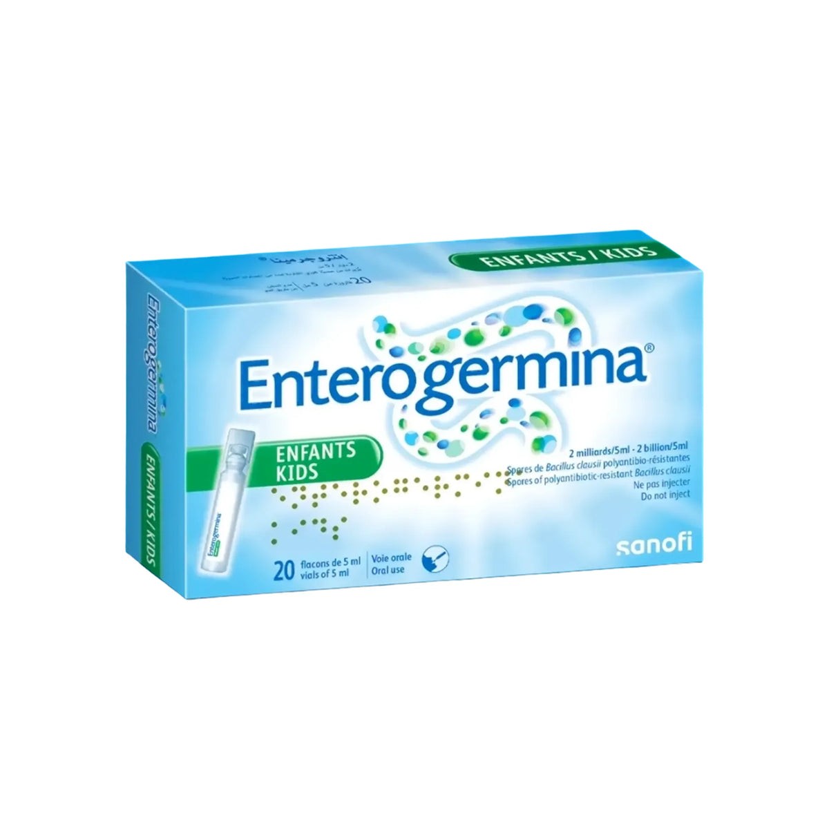 Enterogermina Oral Suspension 5ml Vials 20's
