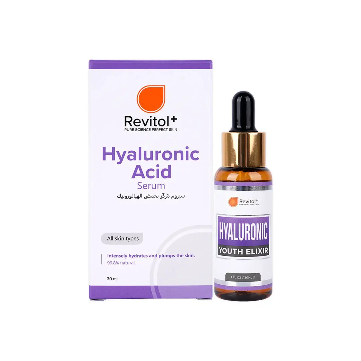 Revitol Hyaluronic Acid Serum 30 ml for glowing skin