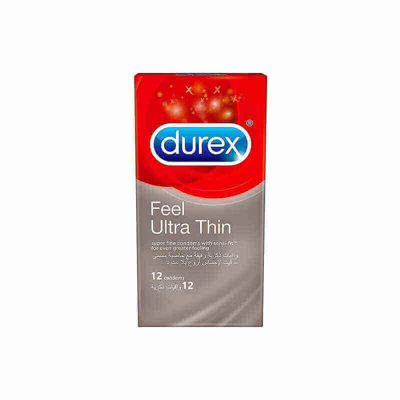 Durex Ultra Thin Feel Condoms 12'S