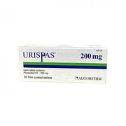 Urispas 200Mg  as bladder relaxant