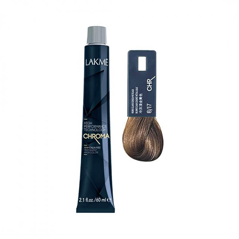 Lakme Chroma 8/17 Blue Ash Light Blonde 60 ml