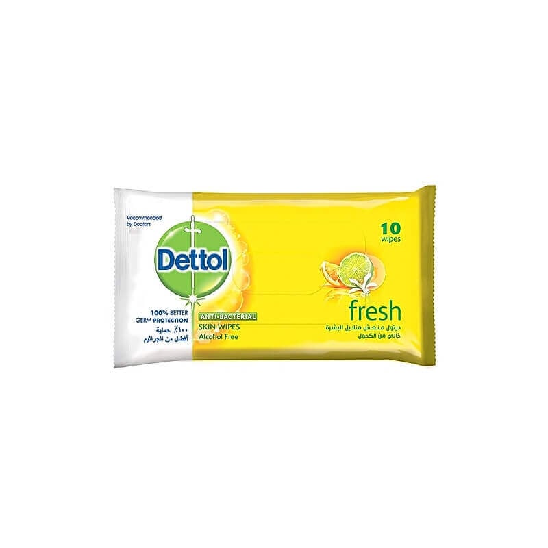 Dettol Fresh Wipes 10 PC