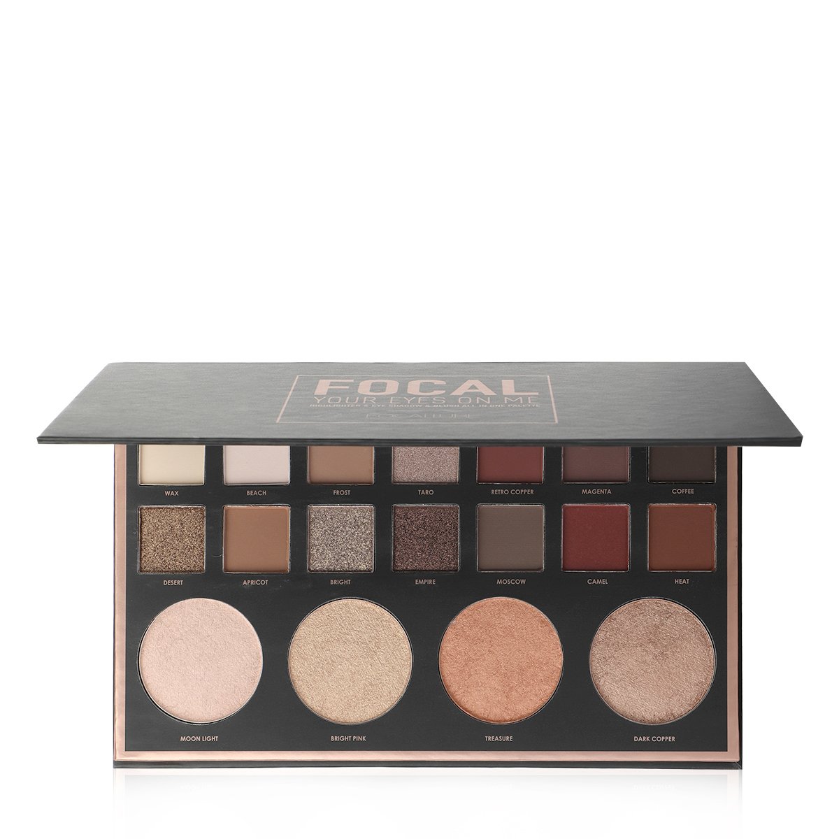 Focallure FA47 hightlighter eye shadow&blush palette