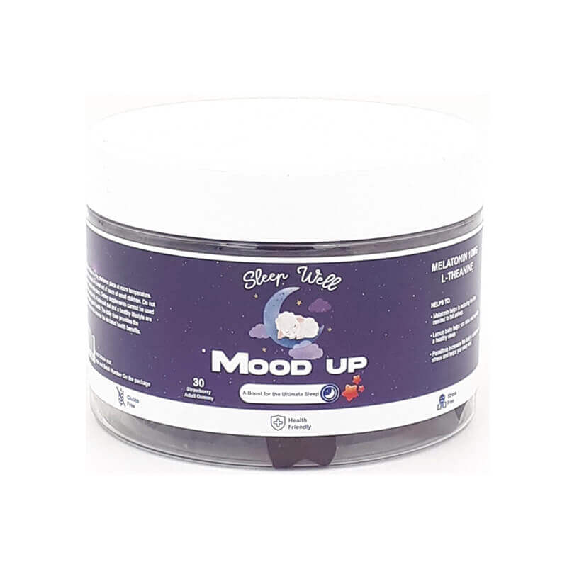 Fit 4 Life Mood Up Melatonin Gummies for Adults 30 pcs