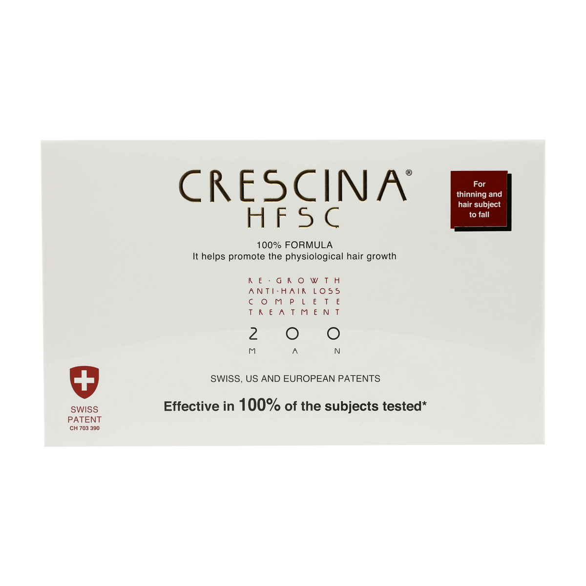 Crescina HFSC 100% 200 Man 10 TC + 10 FL