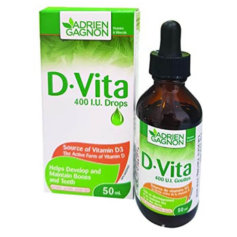 Adrien Gagnon D.Vita 400 I.U Drops 50ml