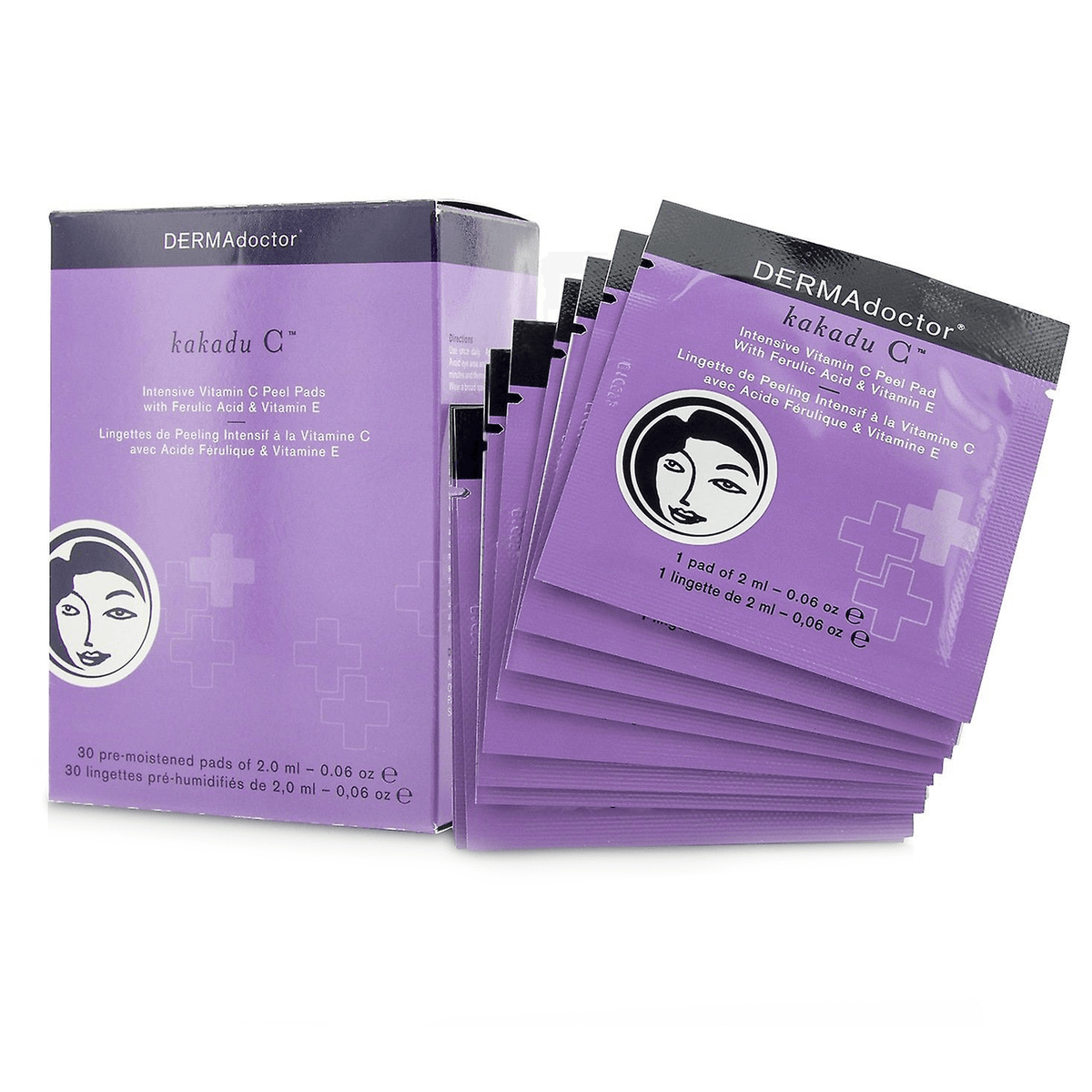 Derma Dr Kakadu C Vit C Peel Pads 30'S
