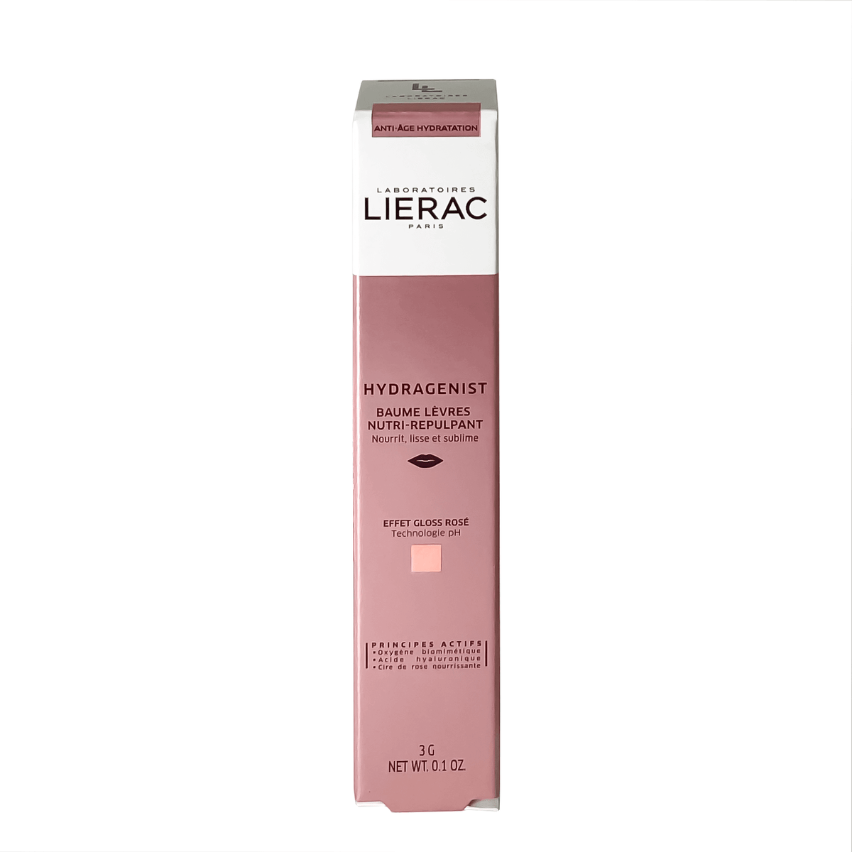 Lierac Hydragenist Baume Levres Rose L0044