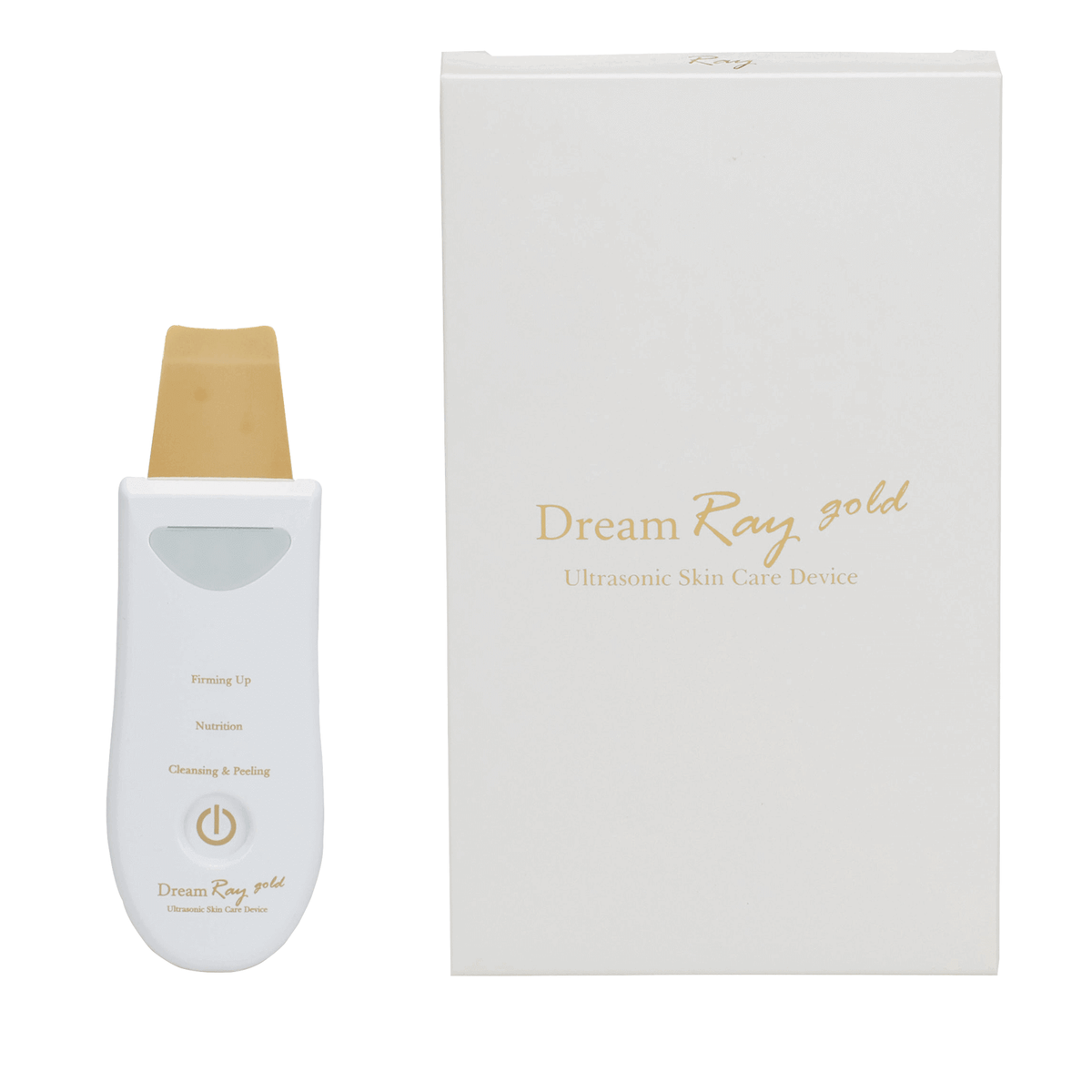 Derma Ray Gold Ultrasonic Skincare Device  enhances cellular renewal