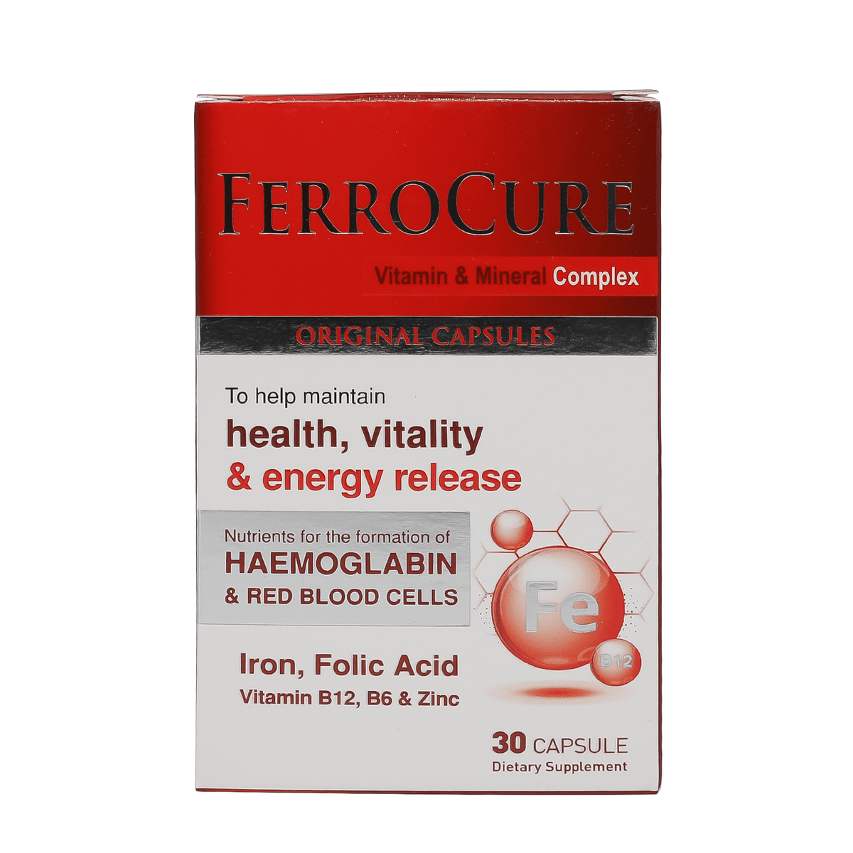 Ferro Cure Caps 30'S for anemia
