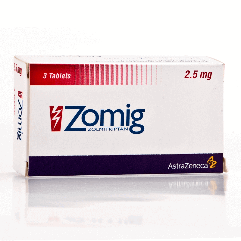 زوميغ 2.5 مجم 3 أقراص