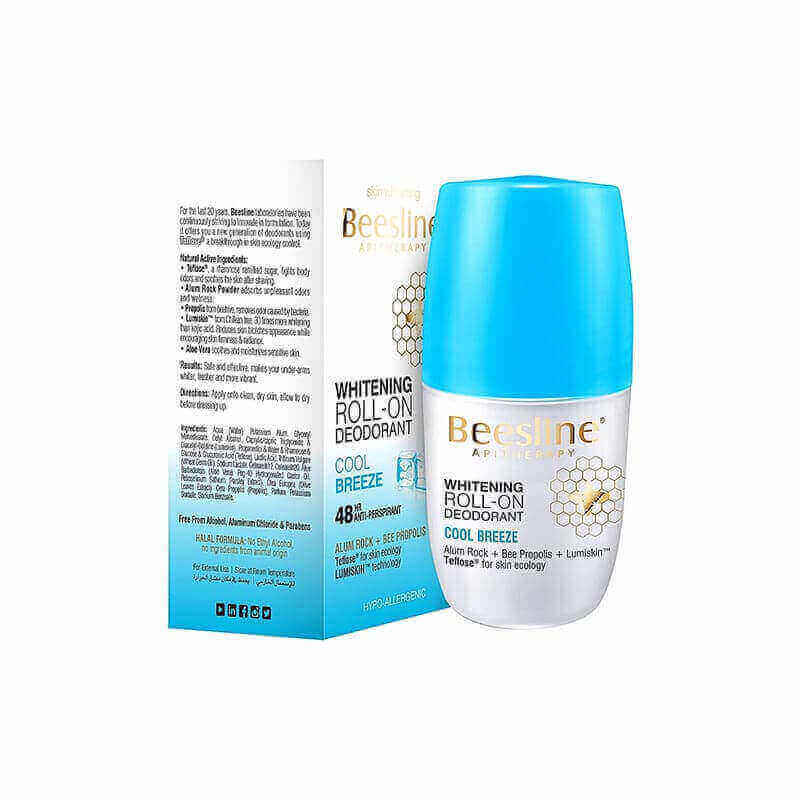 Beesline Whitening Deodorant Roll On Cool Breeze 50ml