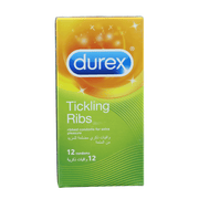 Durex Tickling Ribs Condoms 12'S