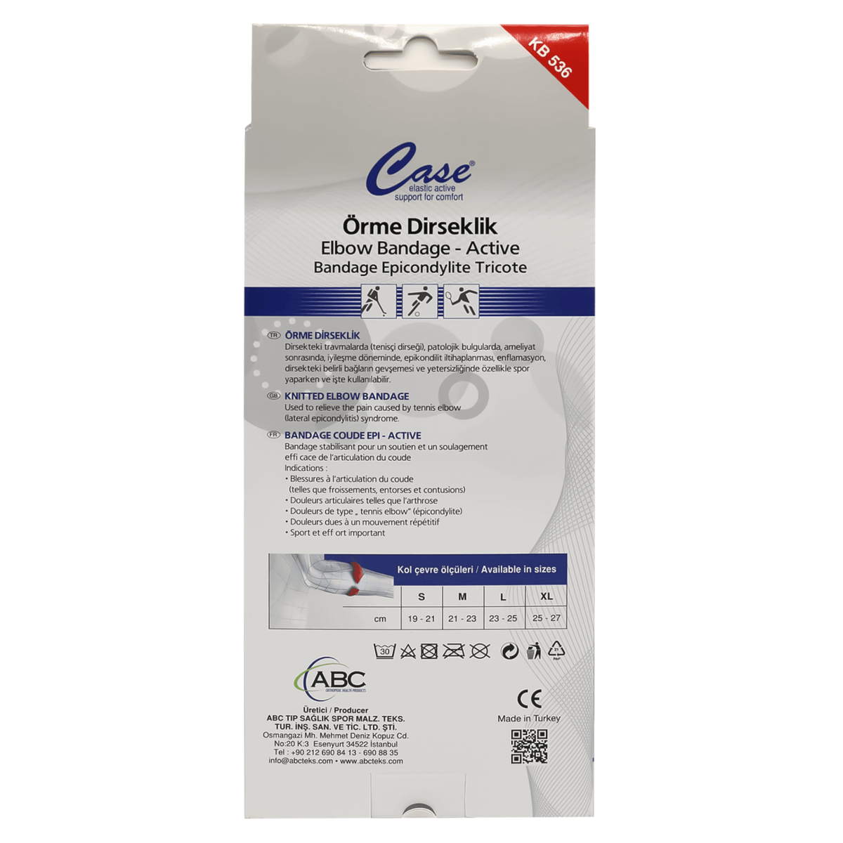Case Elbow Bandage Active  L