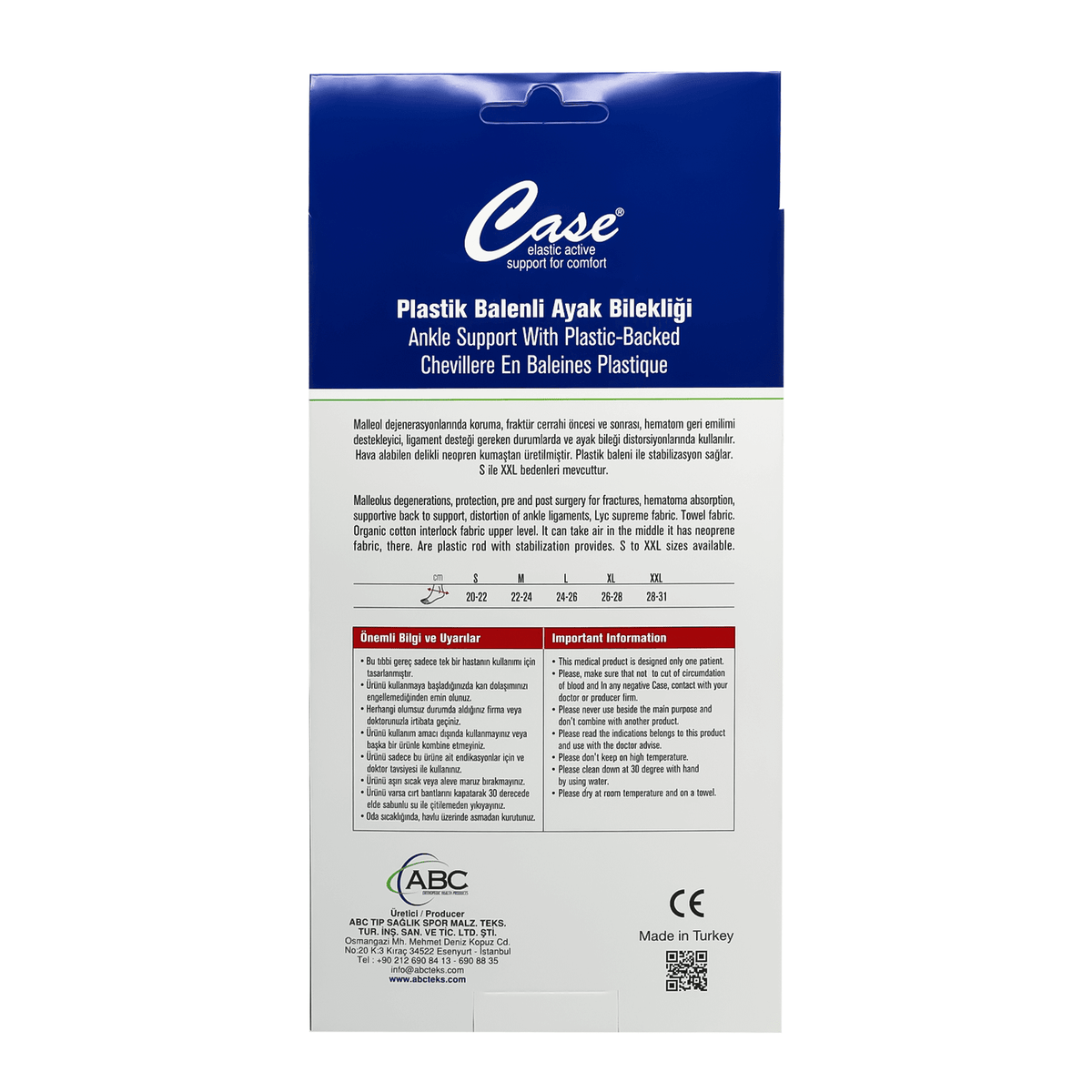 Case Ankle Support  L