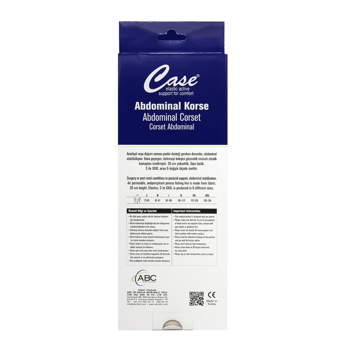 Case Abdominal Corset  M