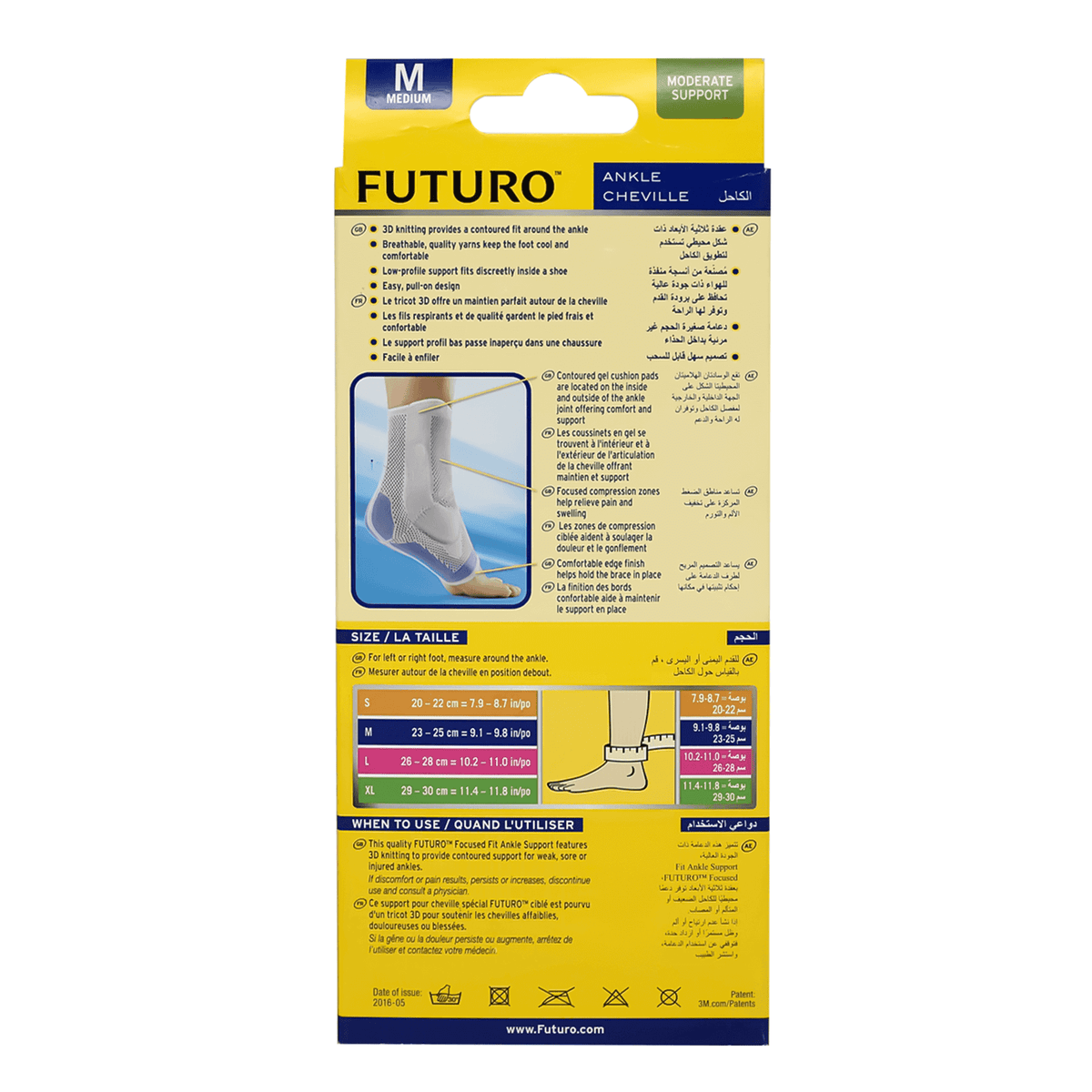 Futuro Ankle Focused Fit Ankle Support Medium