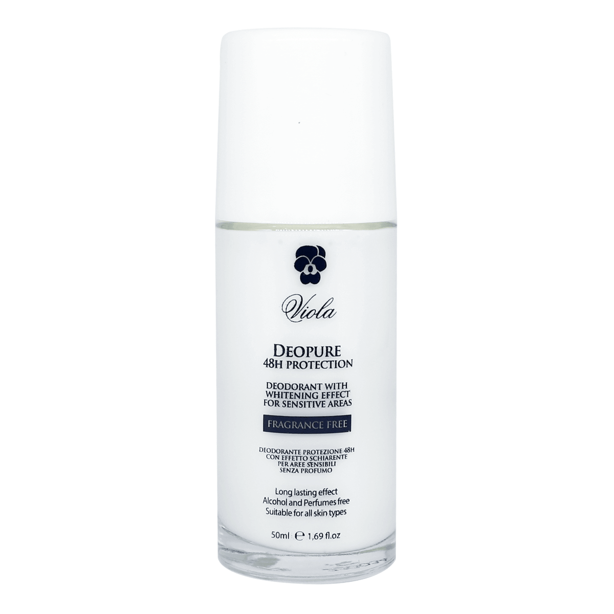 Viola Whitening Deodorant For Sensitive Areas Fragrance Free 50 ml