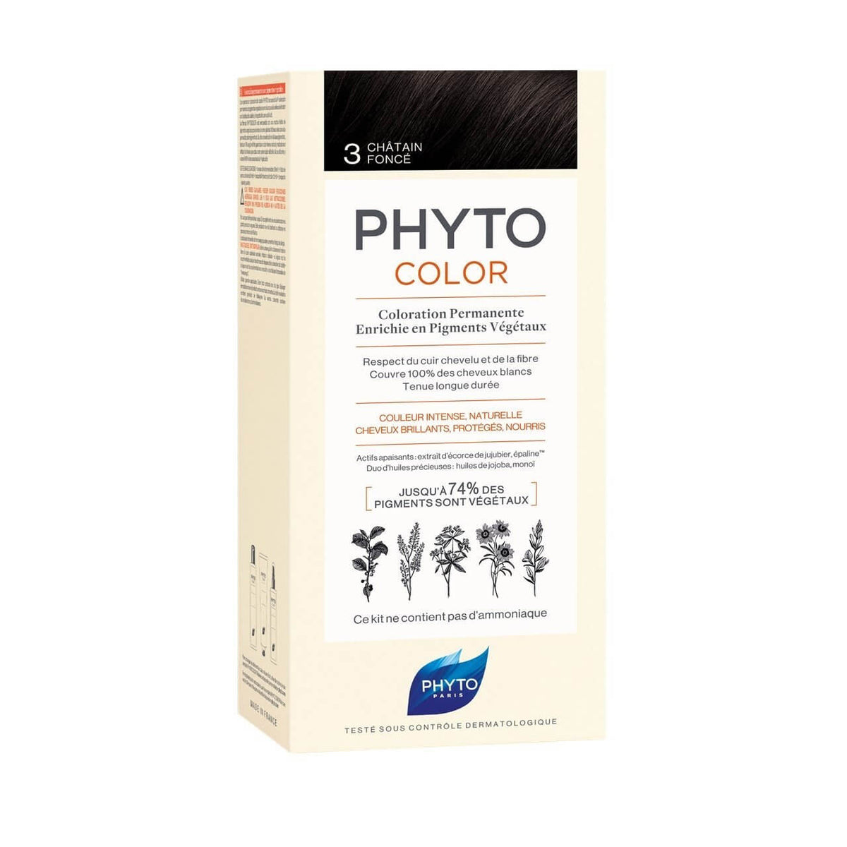 Phyto Color Sensitive 3 Dark Brown