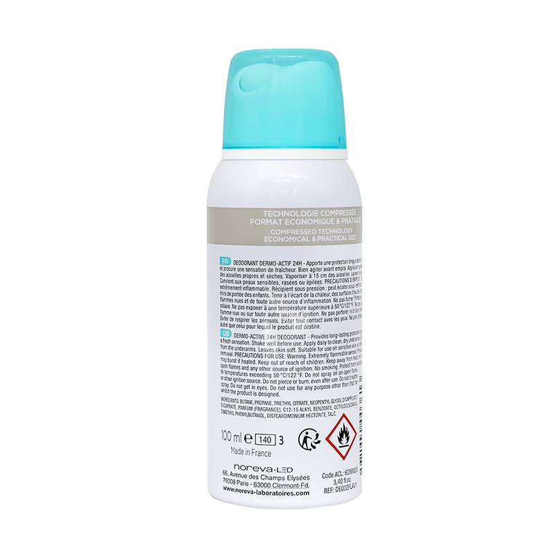 Noreva Deoliane Dermo Active 24H Deodorant Spray 100 ml