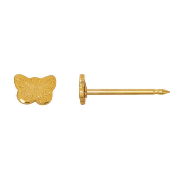 Inverness 60C GP Butterfly Earrings 24KT